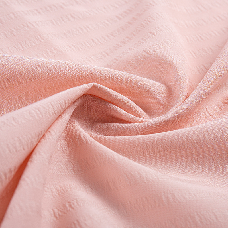 Metallic Yarn Horizontalis Stripe Fabric